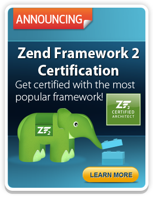 New! Zend Framework 2 Certification